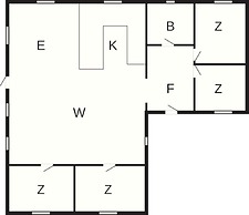 8 Person Holiday Home in Romo