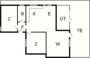 6 Person Holiday Home in Jaegerspris