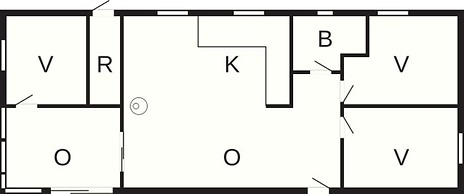 6 Person Holiday Home in Pandrup