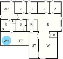 14 Person Holiday Home in Vaeggerlose