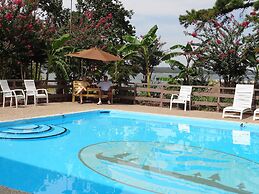 Poolside King Cabana with full kitchen, king bed, sleeper sofa and poo