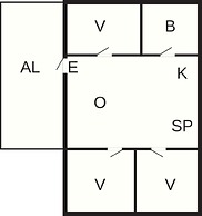 6 Person Holiday Home in Lottorp-by Traum