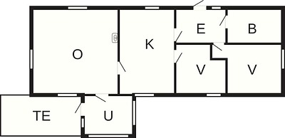 5 Person Holiday Home in Fjaras-by Traum