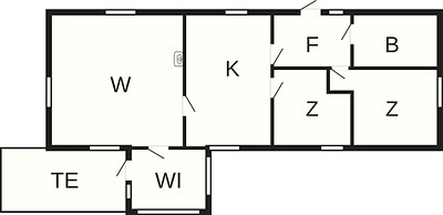 5 Person Holiday Home in Fjaras-by Traum