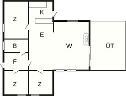 6 Person Holiday Home in Hundested