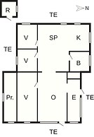 7 Person Holiday Home in Bjert