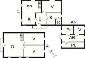 10 Person Holiday Home in Roslev