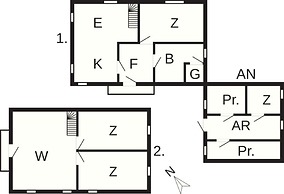 10 Person Holiday Home in Roslev