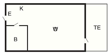 2 Person Holiday Home in Allinge