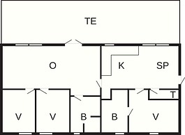 6 Person Holiday Home in Stege