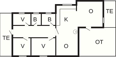 6 Person Holiday Home in Vaeggerlose