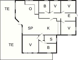 8 Person Holiday Home in Rorvig