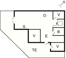 6 Person Holiday Home in Vaeggerlose