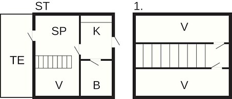 6 Person Holiday Home in Allinge