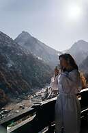 Waldhotel Fletschhorn Private Whole Hotel in Saas-Fee: 360 Alpine View