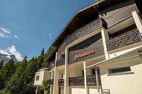 Waldhotel Fletschhorn Private Whole Hotel in Saas-Fee: 360 Alpine View