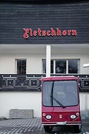 Waldhotel Fletschhorn Private Whole Hotel in Saas-Fee: 360 Alpine View