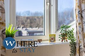 Bright 2bed Apartment in Galashiels City Centre