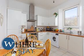 Bright 2bed Apartment in Galashiels City Centre
