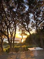Secluded Seaside Villa w Garden Sea-sunset View