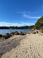 Secluded Seaside Villa w Garden Sea-sunset View