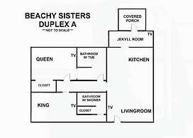 Beachy Sisters A 2 Bedroom Duplex
