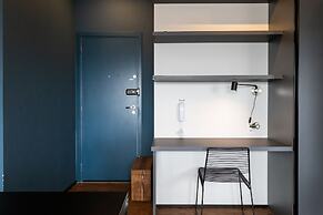 Skyline da cidade em Resort paradisíaco