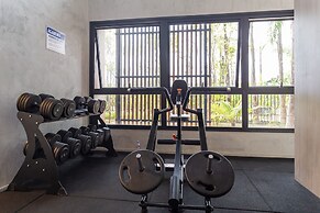 Skyline da cidade em Resort paradisíaco