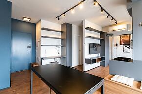 Skyline da cidade em Resort paradisíaco