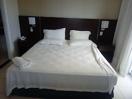 Flat pé na areia com vista internet e ar