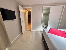 GranSol, Terreo, Pé na areia, 03 qtos, 10 hóspedes, a 600m do B PARK