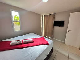 GranSol, Terreo, Pé na areia, 03 qtos, 10 hóspedes, a 600m do B PARK