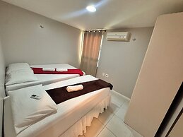 GranSol, Terreo, Pé na areia, 03 qtos, 10 hóspedes, a 600m do B PARK