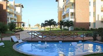 GranSol, Terreo, Pé na areia, 03 qtos, 10 hóspedes, a 600m do B PARK