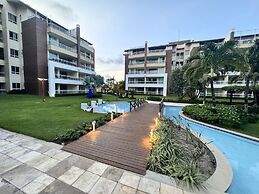 GranSol, Terreo, Pé na areia, 03 qtos, 10 hóspedes, a 600m do B PARK