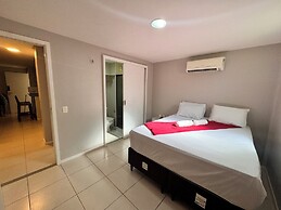 GranSol, Terreo, Pé na areia, 03 qtos, 10 hóspedes, a 600m do B PARK