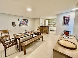 GranSol, Terreo, Pé na areia, 03 qtos, 10 hóspedes, a 600m do B PARK