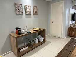 GranSol, Terreo, Pé na areia, 03 qtos, 10 hóspedes, a 600m do B PARK