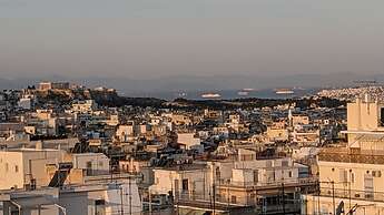 Rooftop Studio With Acropolis and sea View