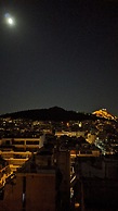 Rooftop Studio With Acropolis and sea View