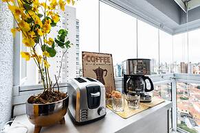 Pinheiros Best Studio Pool Parking  Wifi