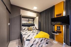 Pinheiros Best Studio Pool Parking  Wifi