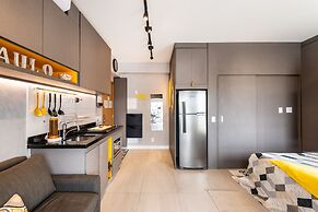 Pinheiros Best Studio Pool Parking  Wifi