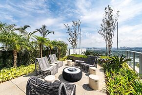 Stunning Views | Luxurious Apartment with Marginal Pinheiros View at R