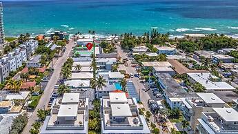 The Shell on Walnut 1br/1bath Hollywood Beach Free Parking