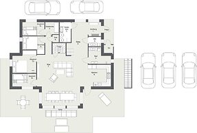 Large 8-9-bed Central Ski Innout House in Hemavan