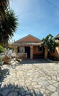 a Flower House in Corfu Close to Beach and Town