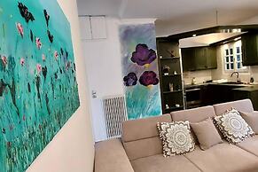 a Flower House in Corfu Close to Beach and Town