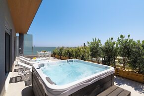 Rhodes Skyline Suite With out Door Jacuzzi Sea View A1