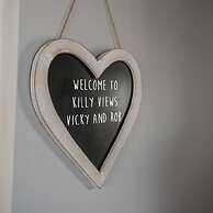 Killy Views Stunning Waterfront Pet Friendly Fireplace Free EV Charger